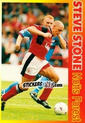 Sticker Steve Stone - Premier Striker 1995-1996 - LCD Publishing