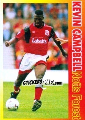 Sticker Kevin Campbell - Premier Striker 1995-1996 - LCD Publishing