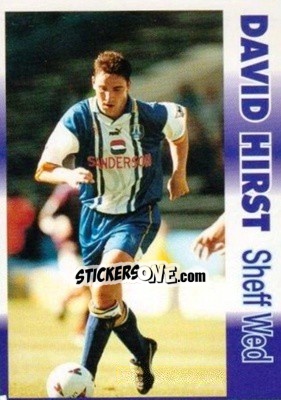 Sticker David Hirst - Premier Striker 1995-1996 n. 87 - LCD Publishing