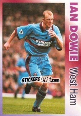 Sticker Iain Dowie - Premier Striker 1995-1996 - LCD Publishing