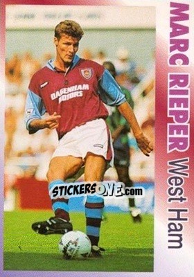 Sticker Marc Rieper - Premier Striker 1995-1996 n. 102 - LCD Publishing