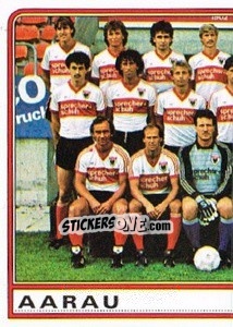 Sticker Team Photo (puzzle 1) - Football Switzerland 1984-1985 n. 2 - Panini