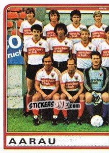 Figurina Team Photo (puzzle 1) - Football Switzerland 1984-1985 - Panini