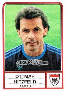 Sticker Ottmar Hitzfeld - Football Switzerland 1984-1985 n. 4 - Panini