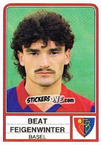 Sticker Beat Feigenwinter - Football Switzerland 1984-1985 - Panini