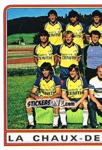 Sticker Team Photo (puzzle 1) - Football Switzerland 1984-1985 - Panini