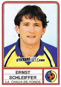 Sticker Ernst Schleiffer - Football Switzerland 1984-1985 n. 44 - Panini