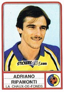 Sticker Adriano Ripamonti - Football Switzerland 1984-1985 - Panini