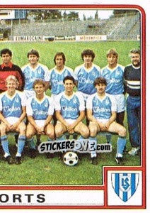 Sticker Team Photo (puzzle 2) - Football Switzerland 1984-1985 n. 75 - Panini