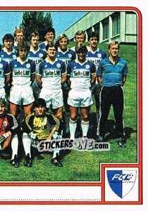 Sticker Team Photo (puzzle 2) - Football Switzerland 1984-1985 - Panini