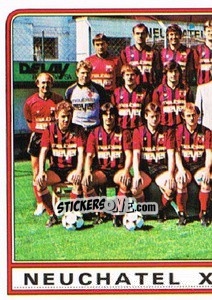 Sticker Team Photo (puzzle 1) - Football Switzerland 1984-1985 n. 110 - Panini