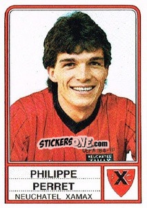 Sticker Philippe Perret - Football Switzerland 1984-1985 n. 119 - Panini
