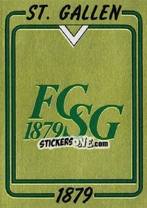 Sticker Badge - Football Switzerland 1984-1985 n. 127 - Panini