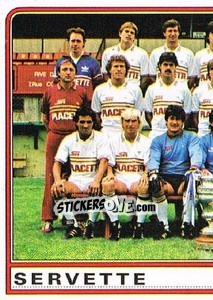 Cromo Team Photo (puzzle 1) - Football Switzerland 1984-1985 - Panini