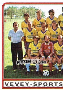 Sticker Team Photo (puzzle 1) - Football Switzerland 1984-1985 - Panini