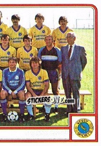 Sticker Team Photo (puzzle 2) - Football Switzerland 1984-1985 - Panini
