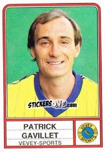 Sticker Patrick Gavillet