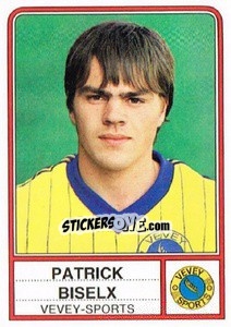 Cromo Patrick Biselx - Football Switzerland 1984-1985 - Panini
