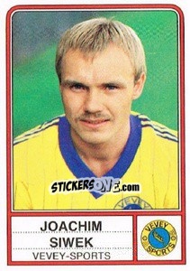 Figurina Joachim Siwek - Football Switzerland 1984-1985 n. 197 - Panini