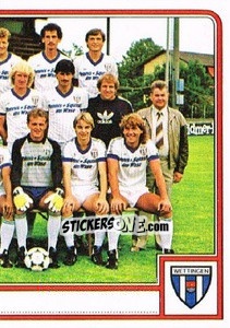 Sticker Team Photo (puzzle 2) - Football Switzerland 1984-1985 - Panini