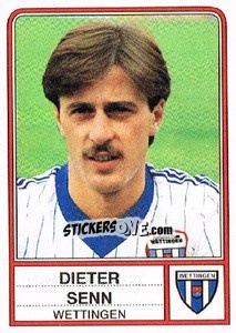 Sticker Dieter Senn - Football Switzerland 1984-1985 - Panini