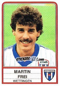 Sticker Martin Frei - Football Switzerland 1984-1985 - Panini