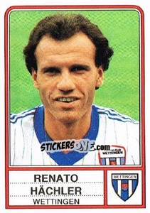 Sticker Renato Hechler - Football Switzerland 1984-1985 - Panini