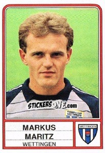 Sticker Markus Maritz - Football Switzerland 1984-1985 - Panini