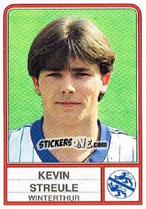 Sticker Kevin Streule - Football Switzerland 1984-1985 n. 226 - Panini