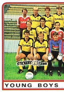 Figurina Team Photo (puzzle 1) - Football Switzerland 1984-1985 - Panini