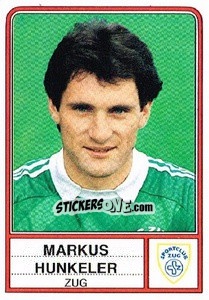 Cromo Markus Hunkeler - Football Switzerland 1984-1985 n. 257 - Panini