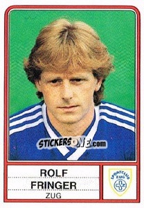 Figurina Rolf Fringer - Football Switzerland 1984-1985 n. 258 - Panini