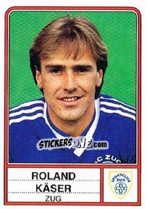 Sticker Roland Kaser - Football Switzerland 1984-1985 - Panini