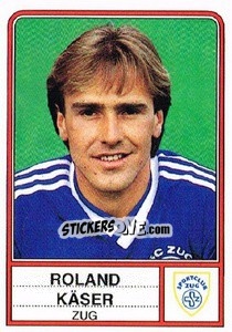 Sticker Roland Kaser - Football Switzerland 1984-1985 n. 261 - Panini
