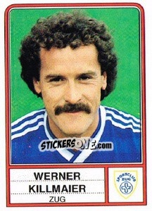 Sticker Werner Killmaier - Football Switzerland 1984-1985 n. 266 - Panini