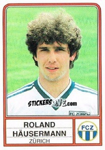 Sticker Roland Hausermann