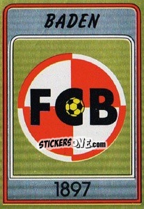 Cromo Badge - Football Switzerland 1984-1985 - Panini