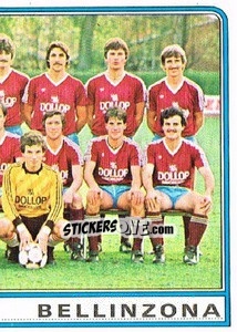 Sticker Team Photo (puzzle 2) - Football Switzerland 1984-1985 - Panini