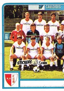 Sticker Team Photo (puzzle 1) - Football Switzerland 1984-1985 - Panini