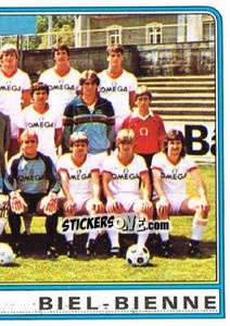 Sticker Team Photo (puzzle 2) - Football Switzerland 1984-1985 - Panini