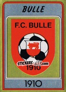 Sticker Badge - Football Switzerland 1984-1985 - Panini