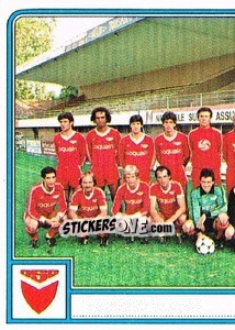 Figurina Team Photo (puzzle 1) - Football Switzerland 1984-1985 - Panini