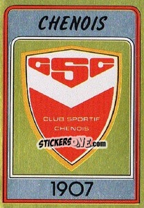 Cromo Badge - Football Switzerland 1984-1985 - Panini