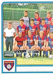 Figurina Team Photo (puzzle 1) - Football Switzerland 1984-1985 - Panini
