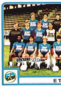 Sticker Team Photo (puzzle 1) - Football Switzerland 1984-1985 - Panini