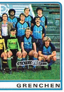 Cromo Team Photo (puzzle 2) - Football Switzerland 1984-1985 - Panini