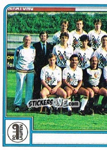 Figurina Team Photo (puzzle 1) - Football Switzerland 1984-1985 - Panini