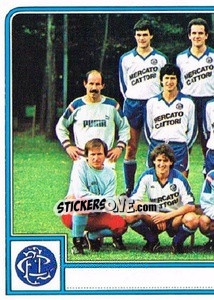 Sticker Team Photo (puzzle 1) - Football Switzerland 1984-1985 n. 317 - Panini