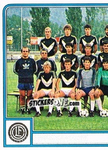 Sticker Team Photo (puzzle 1) - Football Switzerland 1984-1985 n. 319 - Panini