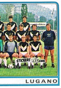 Sticker Team Photo (puzzle 2) - Football Switzerland 1984-1985 - Panini